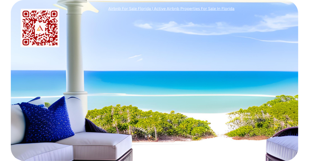 Florida Airbnb Property view of beach from the couch. Type of Florida Airbnb for sale available on Airdeed.