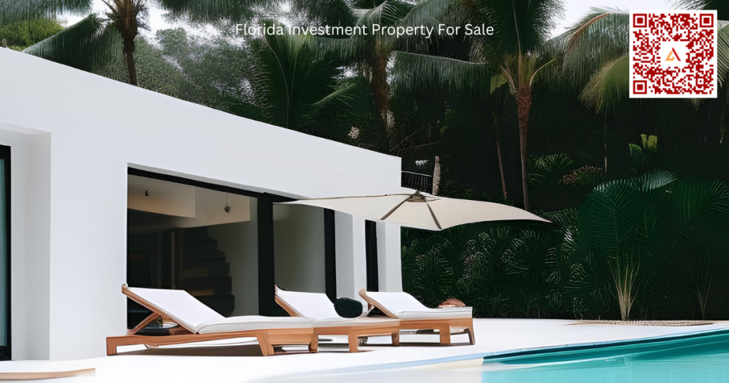 Florida Investment Property with pool and luxury outdoor furniture