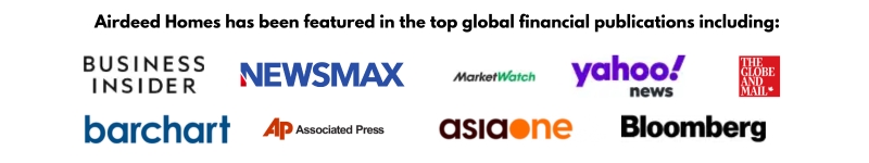 Airdeed Homes has been featured in the top global financial publications including